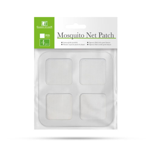Szúnyogháló javítófolt - 10 x 10 cm - fehér - 4 db / csomag - Image 2